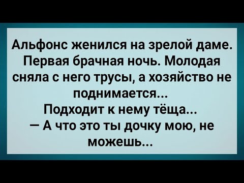 Видео: Альфонс Женился на Зрелой Даме! Первая Брачная Ночь! Сборник Свежих Анекдотов! Юмор!.