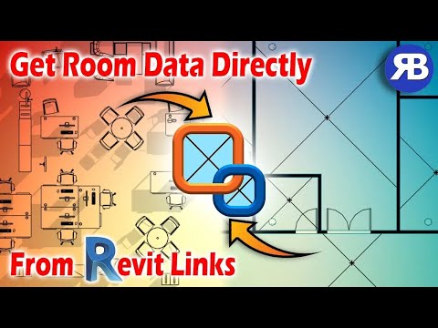 Видео: Получите связанные данные помещений Revit с помощью RV RoomLink