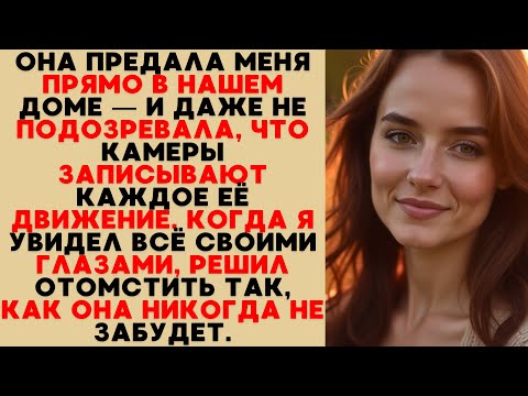 Видео: Она предала меня в нашем доме — камеры всё сняли. Я готовлю ей жестокую месть.