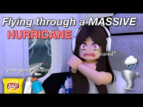Видео: ЛЕТЕТЬ ЧЕРЕЗ МОЩНЫЙ УРАГАН! *АВАРИЙНАЯ ПОСАДКА* |Ролевая игра Bloxburg|с озвучкой