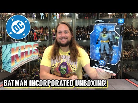 Видео: Batman Incorporated DC McFarlane Распаковка и обзор!