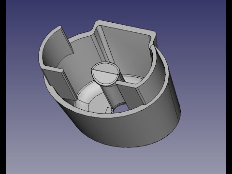 Видео: FreeCad Заглушка