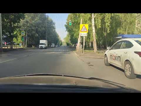 Видео: Экзаменационный маршрут город Томск. Август 2025