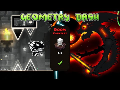Видео: САМЫЙ СЛОЖНЫЙ ГАУНТЛЕТ?!?! (Прохождение Doom Gauntlet)! ► Geometry Dash #86