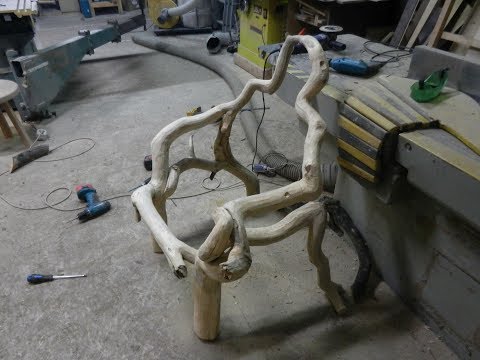 Видео: Кресло в стиле "Адирондак". Часть 1. Chair. The Style Is "Adirondack".Part 1.