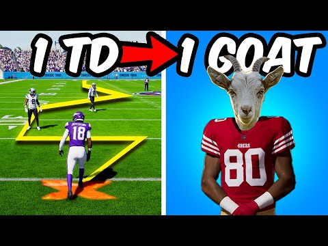 Видео: 1 тачдаун за трюковую игру = 1 GOAT