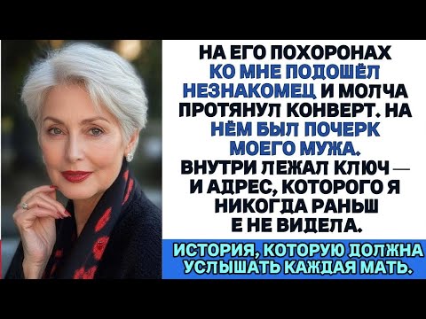 Видео: На похоронах мужа незнакомец дал мне конверт и он раскрыл ложь которую мой муж хранил от меня 43 год