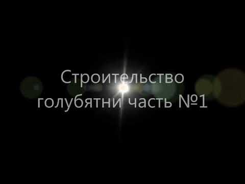 Видео: Строительство голубятни часть №1