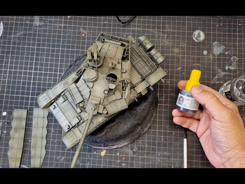 Видео: Завершаем модель T-90МС Звезда | Jim Scale на реальном примере