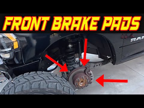 Видео: 🔧 Как заменить передние тормозные колодки на пикапе Ram 2500 и 3500 HD | Пошаговое руководство св...