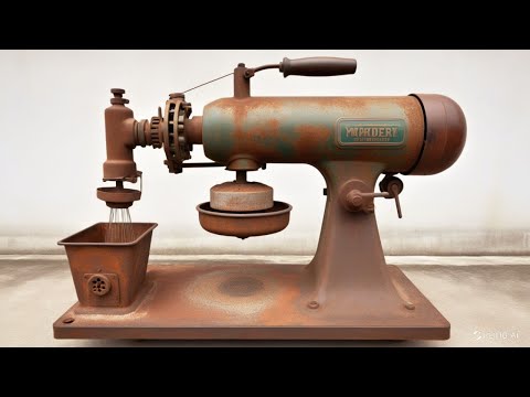 Видео: Восстановление сломанной машины KitchenAid // Полный процесс восстановления миксера для крема