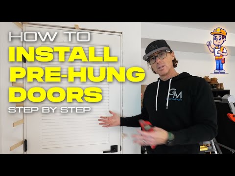 Видео: Установка предварительно навешенного дверного блока — РУКОВОДСТВО ПО ЭКСПЛУАТАЦИИ