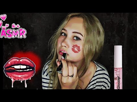 Видео: ASMR МАКИЯЖ 100 СЛОЁВ ПОМАДЫ 3D БЛЕСК | ASMR MAKEUP 100 LAYERS LIPSTICK 3D GLOSS