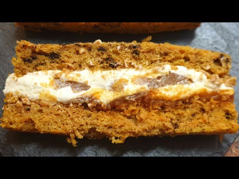 Видео: Морковный Торт с Грушей и Солёной Карамелью
