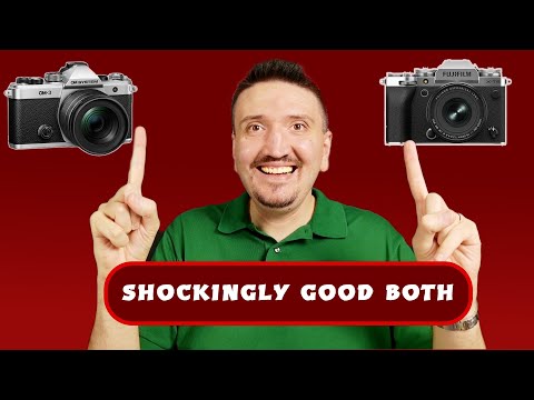 Видео: FUJI X-T5 против OM-3: фанатам это не понравится
