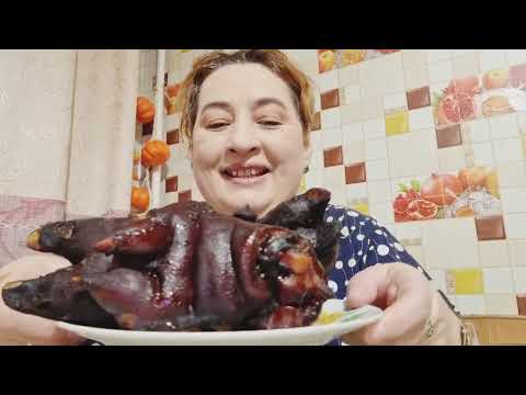 Видео: 😋Свиные ножки/Обжор/Слабонервным не смотреть!