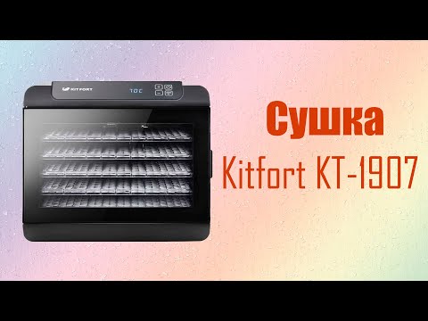 Видео: Kitfort KT-1907 - сушим овощи, ягоды и фрукты