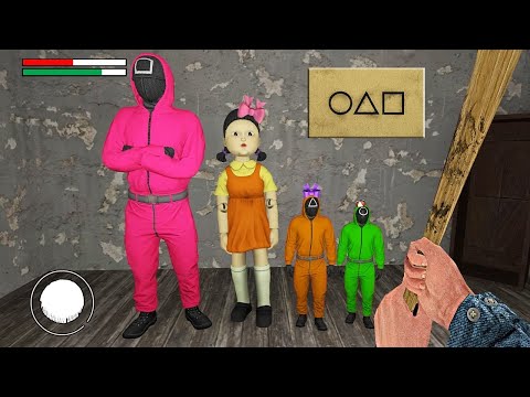 Видео: МЫ НАШЛИ СЕМЬЯ КУКЛА ИГРА В КАЛЬМАРА В ГРЕННИ ОНЛАЙН - Granny Online Horror Game Squid Game