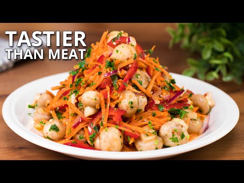 Видео: Грибы с чесноком — вкуснее мяса! Лучший салат, который вы когда-либо приготовите. Сжигает жир!