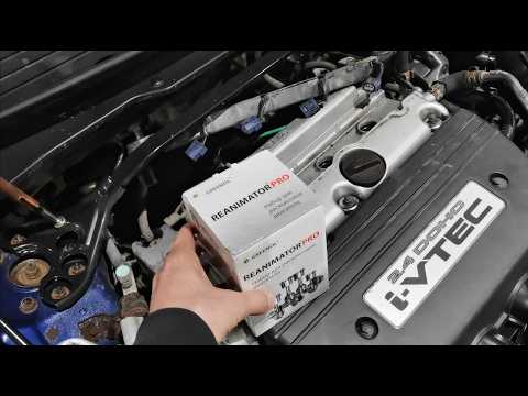 Видео: Раскоксовка HONDA ACCORD двигатель VTEC K24A - эффект от GREENOL REANIMATOR PRO (Реаниматор ПРО)