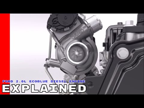 Видео: Описание дизельного двигателя Ford EcoBlue 2.0L