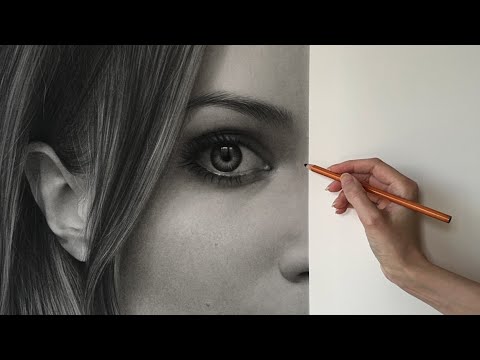 Видео: Самый большой портрет, созданный мной.