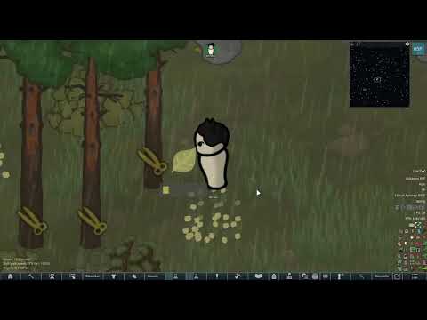 Видео: Разбиваюсь в лагере и жду, когда шоковые козлы покинут мою базу в Rimworld Modded Часть 2