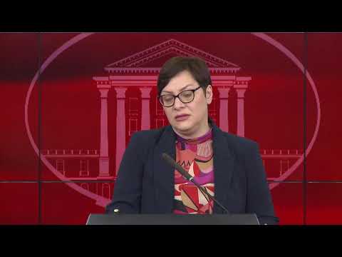 Видео: Прес-конференција на министерката за финансии, Димитриеска Кочоска