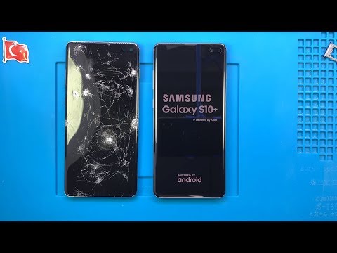 Видео: Фрагментированный !!! Samsung Galaxy S10 + Замена экрана #samsunggalaxys10plus