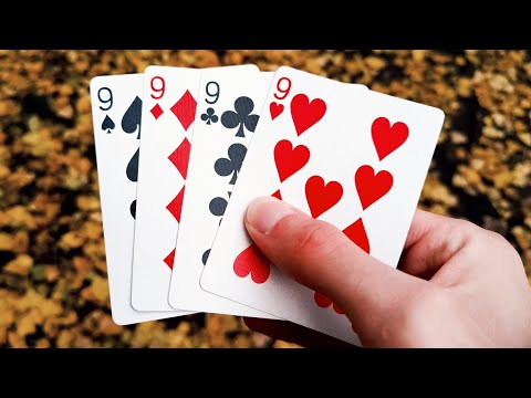 Видео: Лучший шулерский трюк с картами! Обдуришь любого!