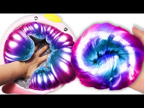 Видео: Самое удовлетворяющее видео слизи ASMR | Релаксирующая странно удовлетворяющая слизь 2019 459