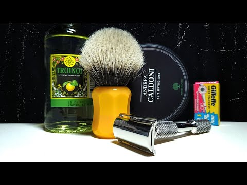 Видео: Life. Первое бритьё в 2022г. Мыло Andrea Caldoni, Carbon Shaving, Shavemac 2-band, Gillette, ТРОЙНОЙ