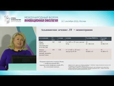Видео: Рак эндометрия  Консервативное лечение. Хохлова С.В.