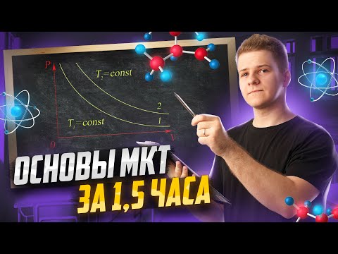 Видео: 🧬 Молекулярная физика: идеальный газ и изопроцессы с нуля | Физика ЕГЭ 2024 | Умскул