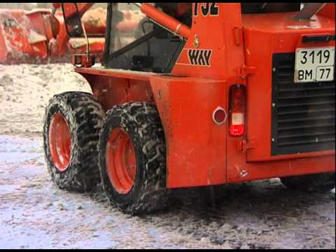 Видео: The mobile snow-melting machine. Снегоплавильная установка