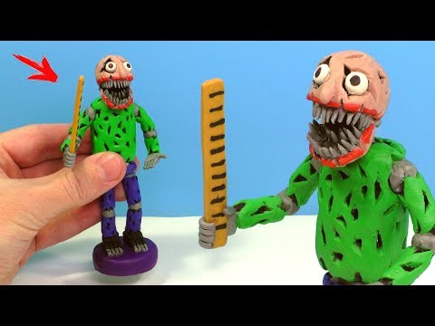 Видео: ЛЕПИМ БАЛДИ АНИМАТРОНИКА из игры Baldi's Basics in Nightmares