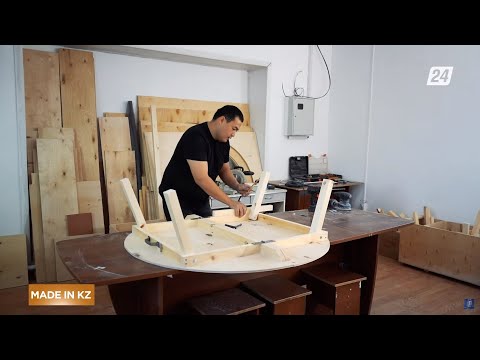 Видео: Жер үстелі өндірісі | Made in KZ
