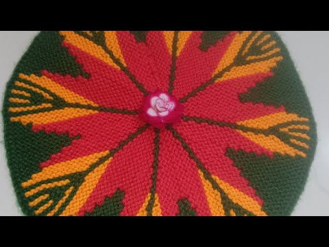 Видео: Шерстяное изделие ручной работы ☺🥰 #шерстяноерукоделие #цветы