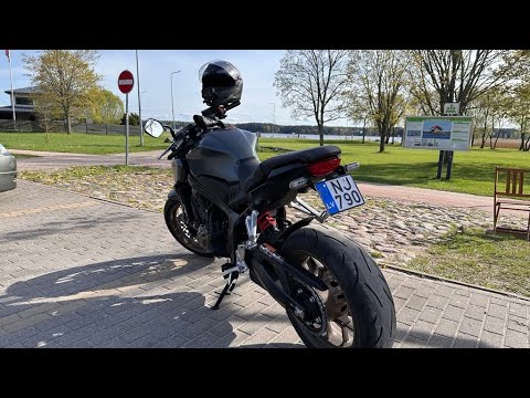 Видео: Как установить короткий хвост (Tail Tidy) на Honda CB650R/CBR650R