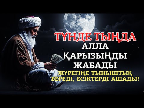 Видео: Түнгі дұға: табыс, қарыз, саулық пен барлық мәселелер үшін — ұйықтар алдында тыңдаңыз 🤲 #Жексенбі