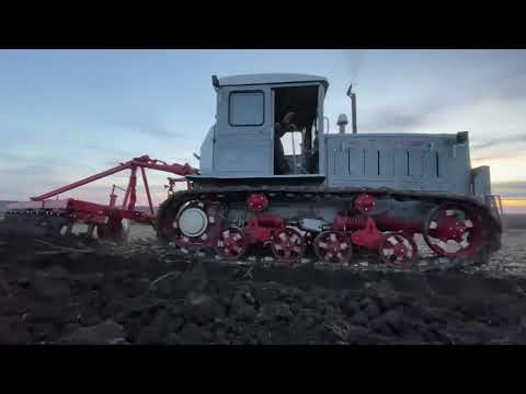 Видео: Оранка огороду та поля на Т-74