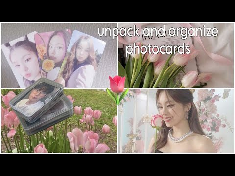 Видео: распаковка биндера и организация фотокарт | itzy, loona🌷