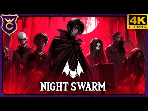 Видео: ВАМПИРСКИЙ РОГАЛИК В СТИЛЕ НАСТОЛКИ! Night Swarm Demo