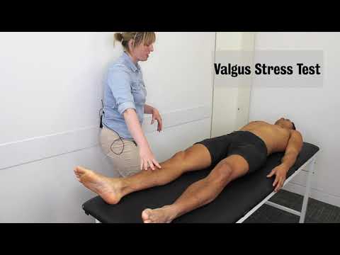 Видео: Осмотр колена - KUMEC