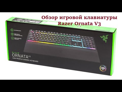 Видео: Обзор Razer Ornata V3