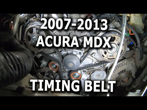 Видео: 2007-2013 Acura MDX Ремень ГРМ