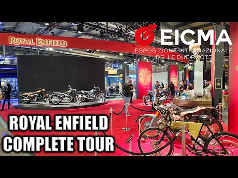 Видео: Полный тур Royal Enfield - EICMA 2025
