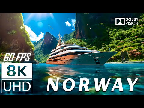 Видео: НОРВЕГИЯ – живописный фильм для релаксации – 8K (60 кадров в секунду), видео HD