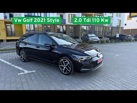 Видео: Vw Golf 8 Style 2021 рік 2.0 tdi з Німеччини. Продаж!