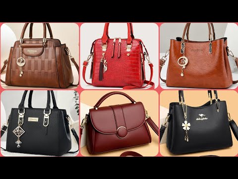 Видео: Стильная элегантная кожаная сумка-кошелек для женщин | Новые модные идеи на лето и осень